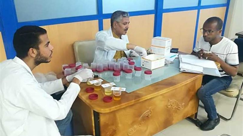 الكشف عن متعاطى المخدرات