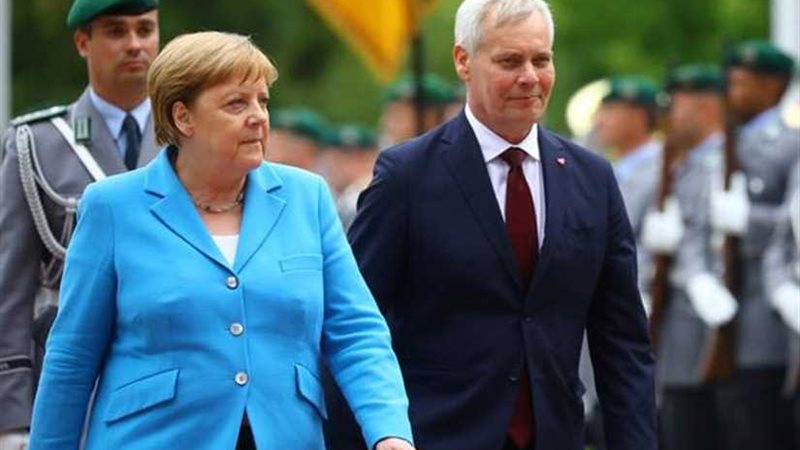 ميركل تعلق على حادث