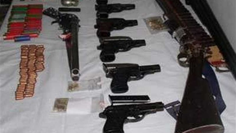 ضبط 183قطعة سلاح
