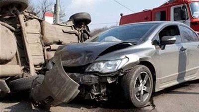 إصابة 11 شخصًا فى حادثين منفصلين بالبحيرة