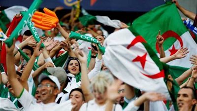 1500 مشجع جزائرى يصلون القاهرة لمؤازرة بلادهم بأمم أفريقيا