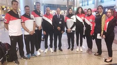 الفريق القومي لسلاح الشيش يتوجه إلى المجر للمشاركة في بطولة العالم