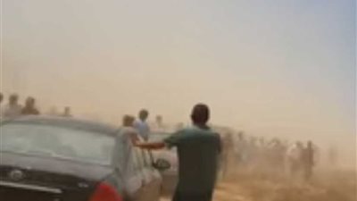 شاهد .. لحظة وقوع تفجير إرهابي استهدف قيادات الجيش الليبي