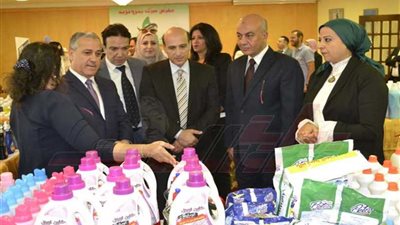 افتتاح معرض بتروتريد للمنظفات والمنتجات الكيماوية بمؤسسة 