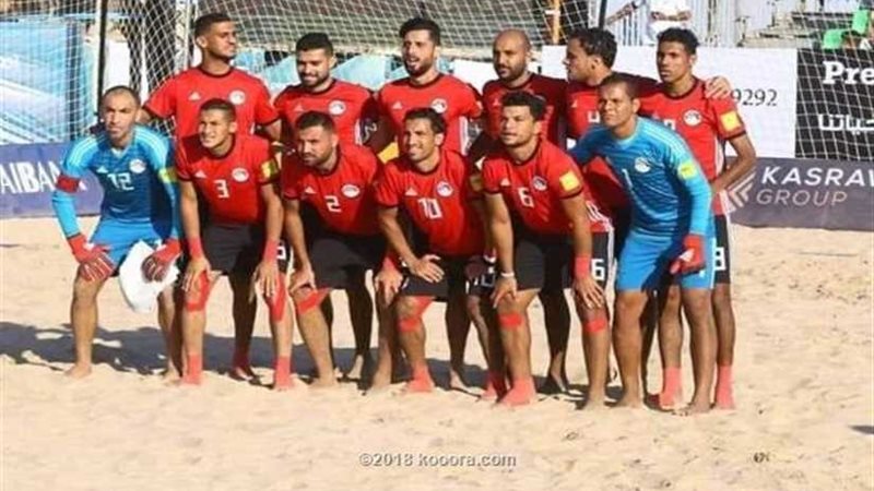 منتخب الشاطئية يتوجه