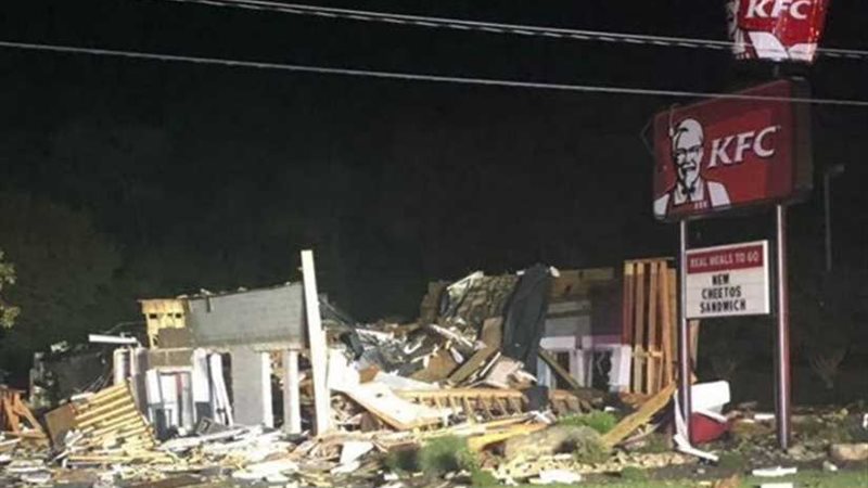 انفجار داخل أحد المطاعم