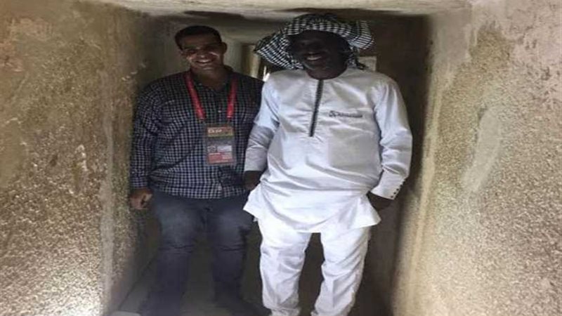 بالصور.. رئيس بعثة