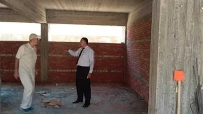 متابعة أعمال الإنشاءات بالمعاهد الأزهرية