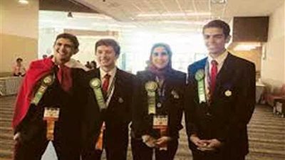 طلاب هندسة مصريون يفوزون بالمركز الأول في مسابقة أمريكية