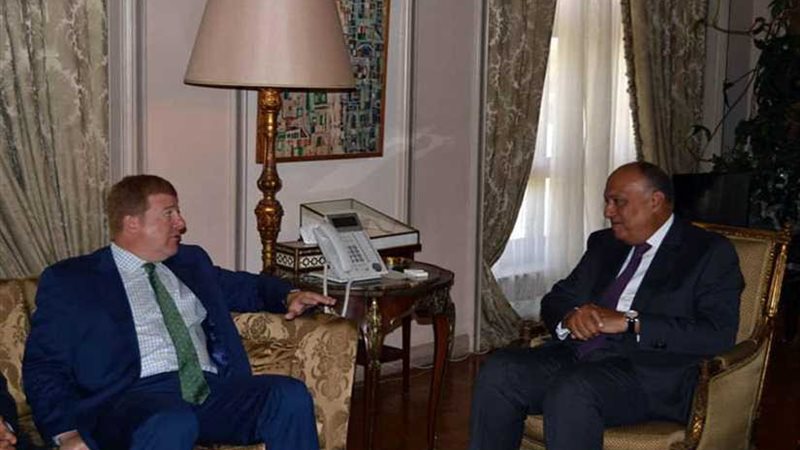 وزير الخارجية سامح