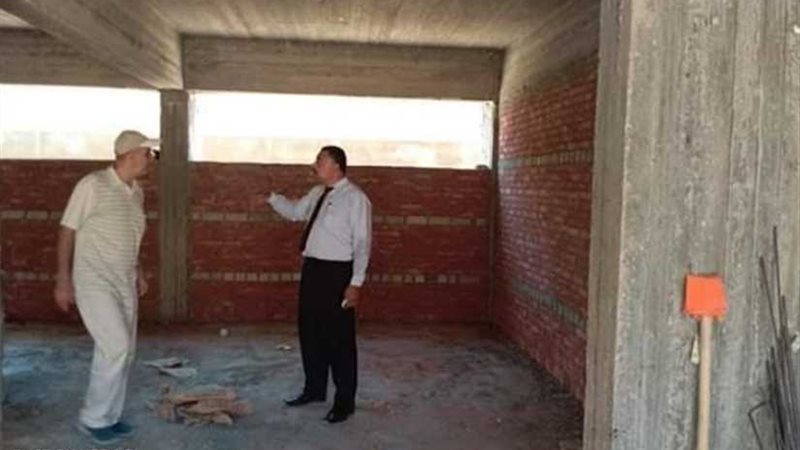 متابعة أعمال الإنشاءات