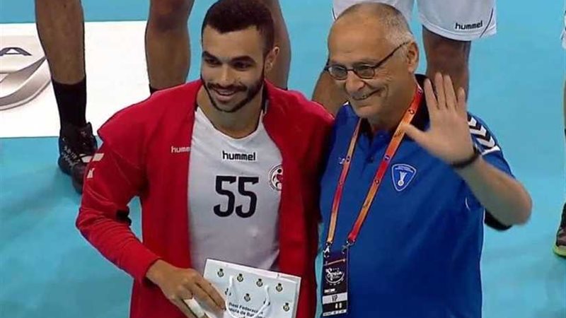 حازم ممدوح رجل مباراة