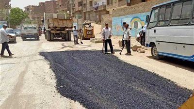 محافظ أسيوط: تكثيف أعمال رصف وتطوير طريق محطة مسار رحلة العائلة المقدسة بدير درنكة