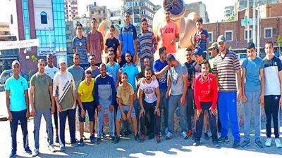 انطلاق ماراثون شباب مينا البصل 