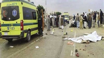 مصرع وإصابة 3 أشخاص في حادث تصادم بالبحيرة