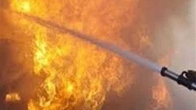 الحرارة تحرق عشش وأكوام التبن بـ