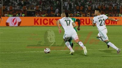 30 دقيقة تشهد تقدم الجزائر على السنغال في نهائي الكان