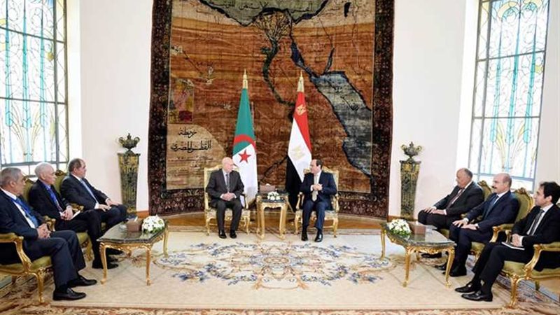 الرئيس السيسي يستقبل