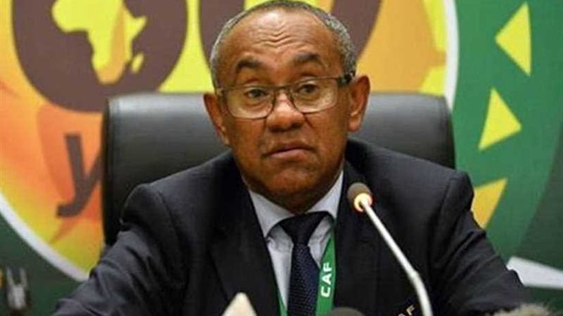 رئيس الكاف يشكر السيسي