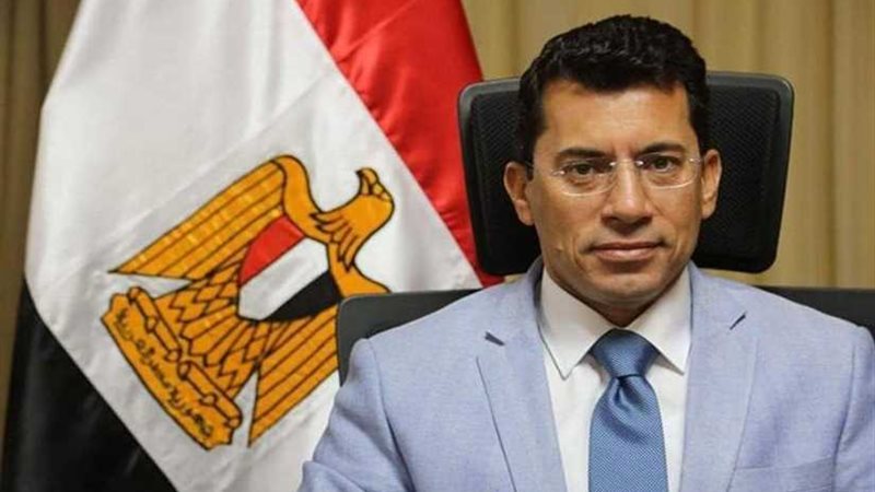 وزير الرياضة يتحدث