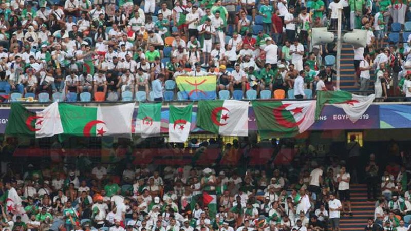 الجماهير الجزائرية