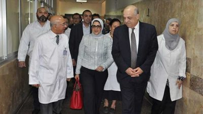 وزيرة الصحة تفتتح وحدة قسطرة كهرباء القلب بمعهد القلب بتكلفة 6.3 مليون جنيه