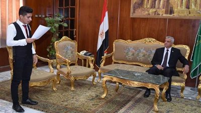 جامعة المنوفية تمنح شهادات إتمام التدريب للطلاب العرب