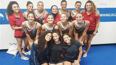 المنتخب المصري للسباحة التوقيعية إلى أولمبياد طوكيو 2020