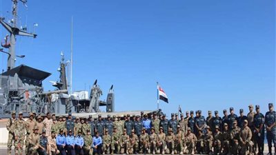 انطلاق فعاليات التدريب البحري المصري الأمريكي المشترك 