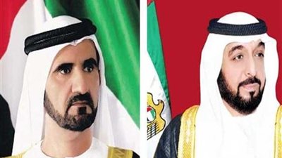 رئيس الإمارات ونائبه ومحمد بن زايد يهنئون السيسي بذكرى ثورة 23 يوليو