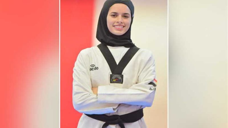 نور حسين بطلة إفريقيا