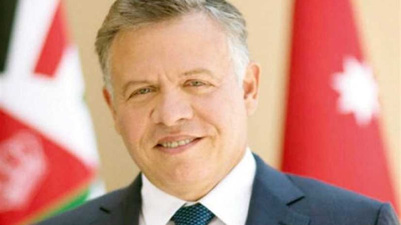 عاهل الأردن يهنئ