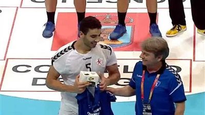 محسن رمضان رجل مباراة مصر وصربيا بمونديال اليد للشباب