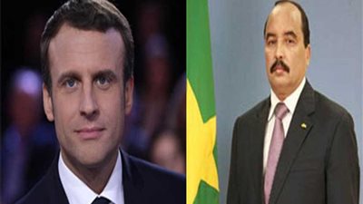 ماكرون يؤكد في رسالة تهنئة للرئيس الموريتاني التزامه بتعزيز الأمن والتنمية الإقليمية