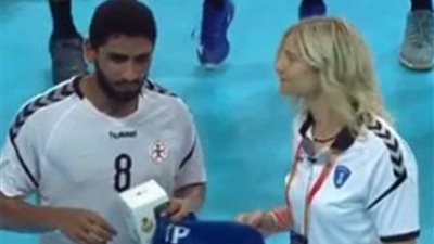 شهاب عبد الله رجل مباراة مصر والنرويج بمونديال شباب اليد