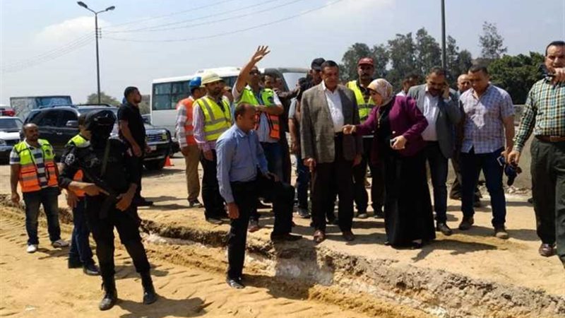 محافظ البحيرة يتفقد