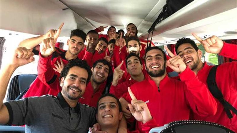 فرحة فراعنة اليد