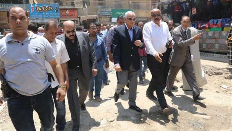 محافظ الجيزة يتفقد