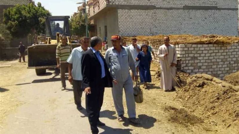 محافظ المنيا إزالة