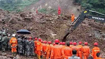 24 قتيلا وفقدان 27 آخرين في أحدث حصيلة لضحايا انهيار أرضي بالصين