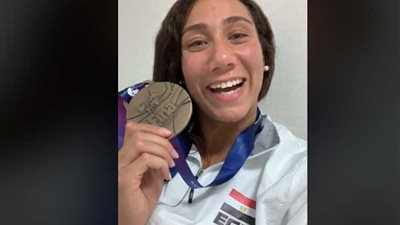 فريدة عثمان بعد حصدها الميدالية البرونزية ببطولة العالم: شرفت مصر