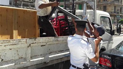 حملات مكبرة لإزالة البناء المخالف و تعديات الباعة الجائلين بالإسكندرية