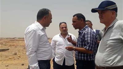 رئيس جهاز مدينة بدر يقوم بجولة ميدانية بالمنطقة الصناعية
