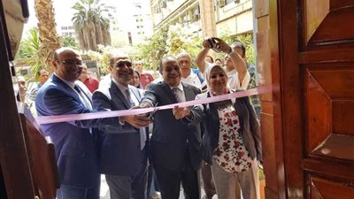 افتتاح معمل أبحاث جديد بكلية طب المنصورة