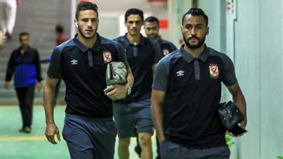 بالصور.. الأهلي يصل برج العرب استعدادًا لمواجهة الزمالك
