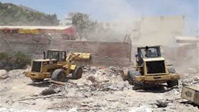 حملات لإزالة التعديات على أراضي الدولة بمحافظتي الغربية والبحرالأحمر