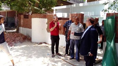 إزالة مبان بأملاك الدولة بالزيتون