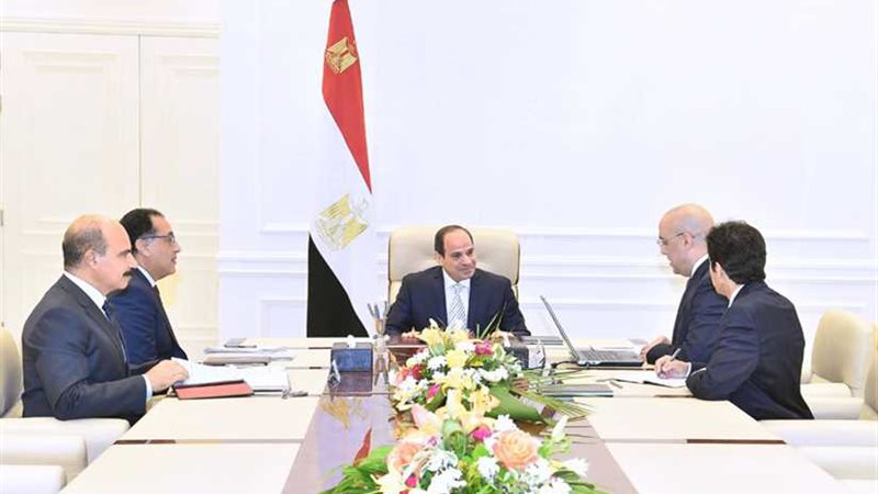 السيسي يوجه بمواصلة