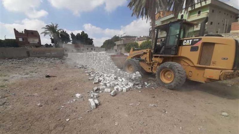 استمرار أعمال إزالة