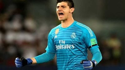 غياب البلجيكي كورتوا عن صفوف ريال مدريد بسبب الإصابة